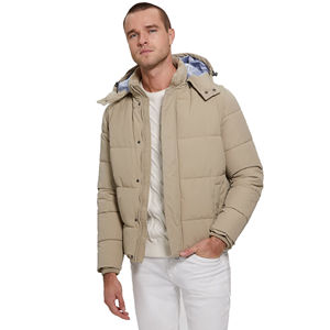 Manches longues 2025 doudoune pour vêtements d'hiver meilleure qualité matériau respirant grande taille hommes doudoune OEM entretenu - Product Image 1