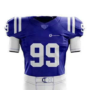 Uniforme de football américain de la dernière conception pour les jeunes, ensembles de grande taille, vêtements respirants et confortables-Vente en gros - Product Image 3