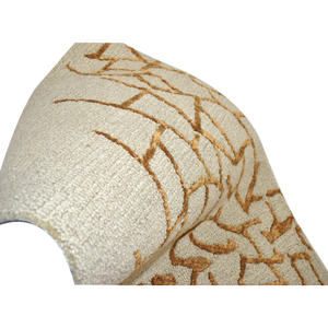 Alfombrillas de puerta de diseño moderno y alfombras de lana con mechones a mano con patrón de rompecabezas geométrico para sala de estar y salón de casa - Product Image 5