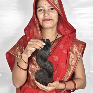 Meilleure vente en gros 100% vierge temple indien extensions de cheveux humains couleur naturelle vague de corps Remy cheveux Super vague style pas cher cheveux - Product Image 1