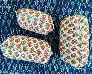 กระเป๋าบุผ้าพิมพ์ลายอเนกประสงค์พร้อมซิปเหมาะสำหรับจัดระเบียบสิ่งของเดินทางอุปกรณ์เสริมสำหรับการทำงานและสิ่งจำเป็นในชีวิตประจำวัน - Product Image 6