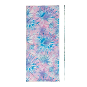 Coucher de soleil imprimé gland bord 100% coton brodé serviettes de plage 75x150cm 420GSM GOTS certifié léger sans sable pour pique-nique - Product Image 3