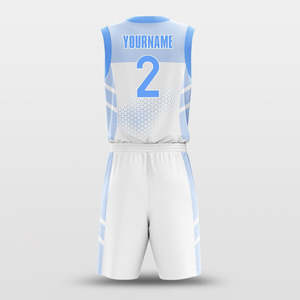 Ensemble de maillot et short de basket-ball personnalisé, sublimation, ligue, club, vêtements de sport, vente en gros, OEM, ensembles respirants à séchage rapide - Product Image 3