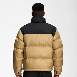 Chaqueta de Invierno Acolchada para Hombre, a la Moda, con Burbujas, Color Personalizable, Logotipo Personalizable, Talla Grande, Impermeable, Resistente al Viento, de Lona Ecológica - Product Image 2