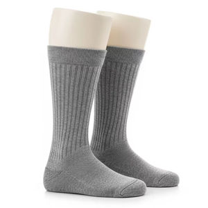 Calcetines antibacterianos de algodón y poliéster de punto para hombre, ropa informal transpirable suave y duradera para deportes, Fitness, uso diario - Product Image 2