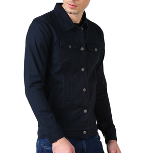 Chaqueta de lona de alta calidad para hombre con múltiples bolsillos de ajuste limpio y estilo de ropa de calle Vintage para moda urbana y looks Casuales - Product Image 3