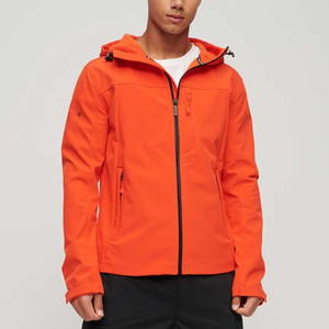 High Quality Man Softshell <b>Jacket</b> Top Trending Waterproof Breathable Outdoor <b>Canvas</b> Stand Collar <b>Men</b> Softshell <b>Jacket</b> OEM - Product Image 1