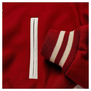 Veste d'université personnalisée en gros de qualité supérieure vestes d'équipe de football américain en gros et veste d'université personnalisée - Product Image 6