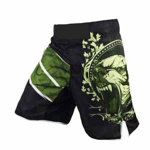 กางเกงขาสั้น BJJ MMA โพลีเอสเตอร์ยืดต่อยมวยระบายอากาศได้ดีปรับแต่งได้ - Product Image 3