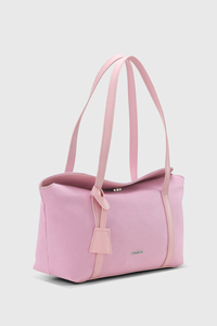 Bolso de bolos abierto alto para mujer de alta calidad, logotipo personalizado, de PU Material, forro de poliéster, Color sólido, precio de fábrica, bolso de hombro - Product Image 3