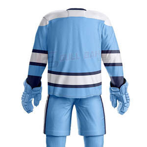 Maillot et short durables pour hockey sur glace avec design d'équipe personnalisé - Product Image 4