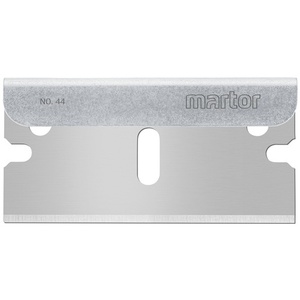 Cuchillas para Cuchillo Multiusos, Modelo Bow No. 44 39 mm de largo 19.3 mm de ancho 0.3 mm de grosor 10 piezas por dispensador MARTOR - Product Image 1