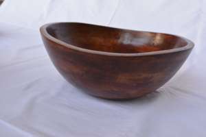 Tazón de masa de madera desechable de alta calidad, utensilios de cocina de diseño único pulidos al por mayor para restaurante de Hotel en casa - Product Image 2