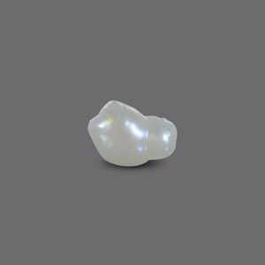 Perles d'eau douce naturelles blanches Basra Pearl 4,09 carats pour la fabrication de bijoux - Product Image 1