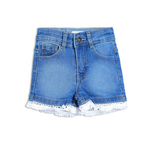 Pantalones Cortos de Mezclilla Vintage para Hombre, Estilo Urbano, Lavado Claro con Cristales, Transpirables, Ecológicos, Calidad Premium, Venta al Por Mayor 2026 - Product Image 1