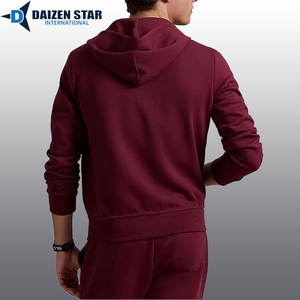 Sweat-shirts à fermeture éclair pour hommes, couleur unie, 100 % coton molletonné, coupe classique, hiver, décontracté, service OEM, 420 grammes, streetwear, numérique - Product Image 2