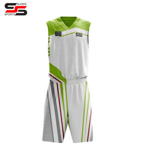 Maillot de basket-ball d'entraînement réversible personnalisé Uniformes de basket-ball à séchage rapide de haute qualité par sublimation - Product Image 3