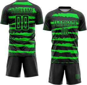 Maillot durable d'uniforme d'équipe de football personnalisable le plus vendu avec impression de logo en utilisant la technique de sublimation - Product Image 1