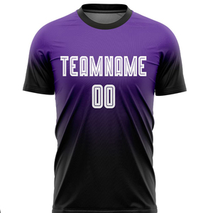 Uniformes de football sublimés en polyester 100% avec impression de logo personnalisé fabriqués au Pakistan inspirés des maillots français - Product Image 2