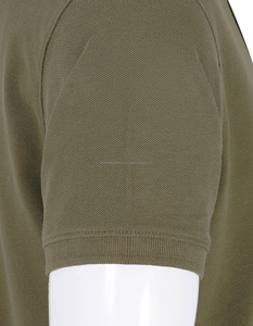 Blend of Classic and Trendy ODM&OEM Polo T - <b>Shirt</b> With <b>Red</b> and Black Plaid Collar Graphic Custom Knitted Pullover T-<b>shirt</b> - Product Image 5