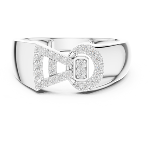 Elegante anillo de diamante redondo de lujo para hombres IGI Certified Lab Grown Stone Compradores de joyería de lujo al por mayor y al por menor - Product Image 1