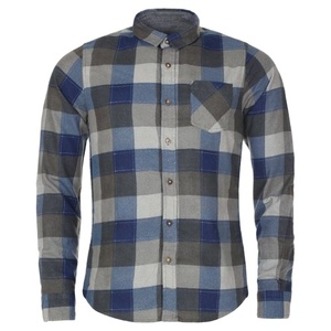 Nouvelle mode de chemise pour hommes à manches plein100 % coton chemise en flanelle vente en gros OEM offre spéciale orientée vers l'exportation de haute qualité logo personnalisé - Product Image 3