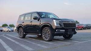 Nouveau Nissan Patrol LE Platinum City 2026, moteur essence 3.5L, transmission automatique, conduite à gauche, noir, V6T Turbo, 7 places, 425 ch, SUV - Product Image 2