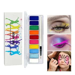 Maquillage Néon Fluorescent, Peinture Lavable pour le Corps, Fournitures de Peinture Corporelle pour Festivals - Product Image 5