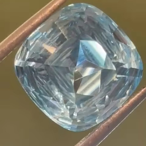 การออกแบบที่มีความแม่นยำตัดหินหลวมตามธรรมชาติสำหรับสวิสบลูโทแพซในเบาะเว้าสำหรับเครื่องประดับที่ดี - Product Image 1