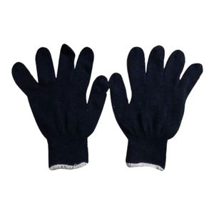 Manopla protectora de punto para trabajo, de algodón, resistente al desgaste, barata - Product Image 1