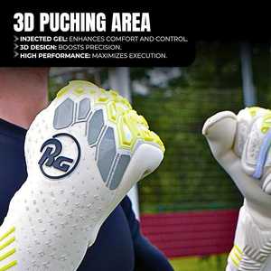 Gants de gardien de but de football Grip de qualité professionnelle: latex allemand de 4mm assure un football en gros personnalisé de haute qualité - Product Image 3