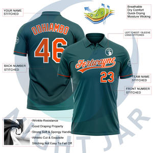 Polo de hombre de calidad superior personalizado 100% tejido de punto de algodón patrón sólido camisetas de polo de moda rendimiento de equitación - Product Image 3