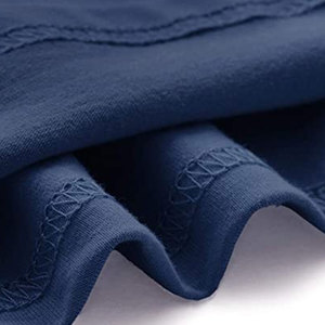 Camiseta corta con cuello redondo para mujer Color sólido Alta calidad para el verano-Precio razonable - Product Image 5