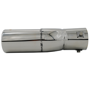 Terminal redondo de 63 mm de diámetro, doble, de acero inoxidable - Product Image 2