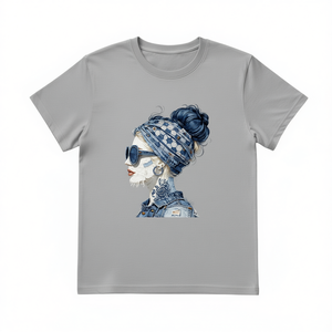 T-Shirt Unisex 100% Cotone 210GSM Stile Casual Modello Rose Fornitura ODM Compressione Termica Stampa DTG Abbigliamento Maglietta - Product Image 2
