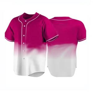 Uniforme de béisbol ligero, cómodo, de alta calidad, totalmente personalizado, logotipo personalizado, ropa deportiva Unisex para adultos, sublimación de tinte completa - Product Image 5