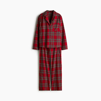 Robe de nuit en flanelle de luxe pour femmes, douce, 100% coton, confortable, col en V, longueur intégrale, vêtements de détente de haute qualité, lavable en machine, personnalisable