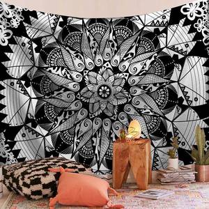 Tapisserie indienne Mandala Hippie bohème tenture murale tapisseries plage jeter Mandala tapisserie - Product Image 6