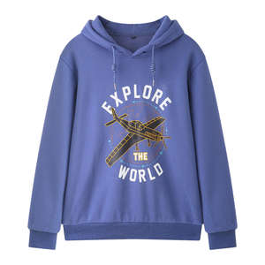 เสื้อฮู้ดผ้าฝ้ายระบายอากาศได้ดีสำหรับผู้ชายเสื้อฮู้ดพิมพ์ลายพัฟสำหรับฤดูหนาว100% - Product Image 3