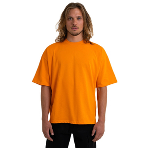 High Quality Custom Logo Printed Oversized Plus Size Breathable Knitted 100% Cotton Drop Shoulder <b>Hip</b> Hop Casual Style T-Shirts - Product Image 1