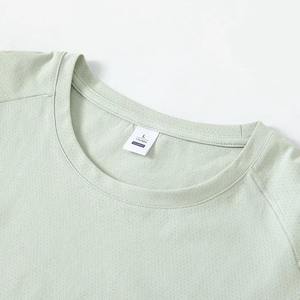 Functional round Neck Short Sleeve <b>T</b>-<b>Shirt</b> Breathable Mesh Antibacterial <b>UV</b> Protection Sports Customization Summer Youth Fashion - Product Image 4