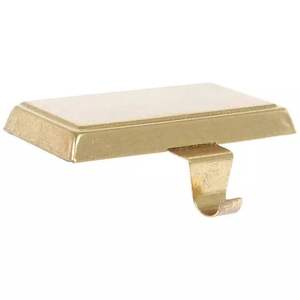 Support de bas de Noël en métal en fer décoration festive durable et résistante pour manteau de cheminée design élégant et robuste - Product Image 5