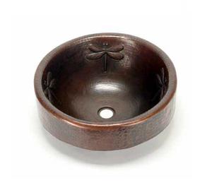 ถังอ่างล้างจานทองแดงผนังสองชั้นดีไซน์เนอร์ prescenio ใหม่ - Product Image 1