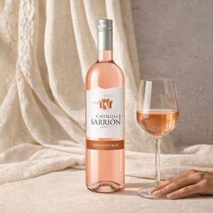 Vino Rosado Semiseco Castillo de Sarrion, Garnacha y Tempranillo, 11% ABV, Vino Rosado Español, 750 ml - Product Image 3