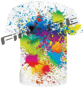 Camiseta de Manga Corta Moderna y Elegante para Hombre, Estilo Urbano, Ecológica, Transpirable, de Secado Rápido, 100% Algodón, Impresión Serigráfica - Product Image 4