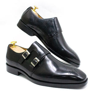 Chaussures d'hiver doublées de peau de mouton douce avec intérieur chaud et ajustement réglable, chaussures en cuir pour hommes, chaussures décontractées - Product Image 3