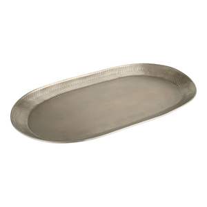 Plateau de service moderne et durable en acier inoxydable avec surface hautement réfléchissante Touche de qualité supérieure élégante pour tout type de table - Product Image 6