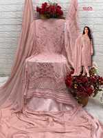 Nouveau concepteur de style indien broderie lourde travail pakistanais Georgette costumes pour dames vêtements de fête à bas prix