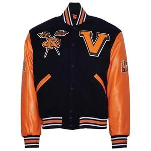 Vente en gros Veste universitaire durable en laine et polyester Veste Letterman chaude et respirante pour toutes les saisons - Product Image 6