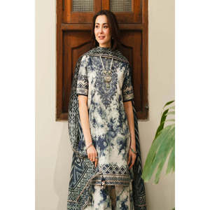 ชุดสูทผู้หญิงลายปักพิมพ์ลายหรูหรา Sapphire Lawn'25-TC-1279 - Product Image 4